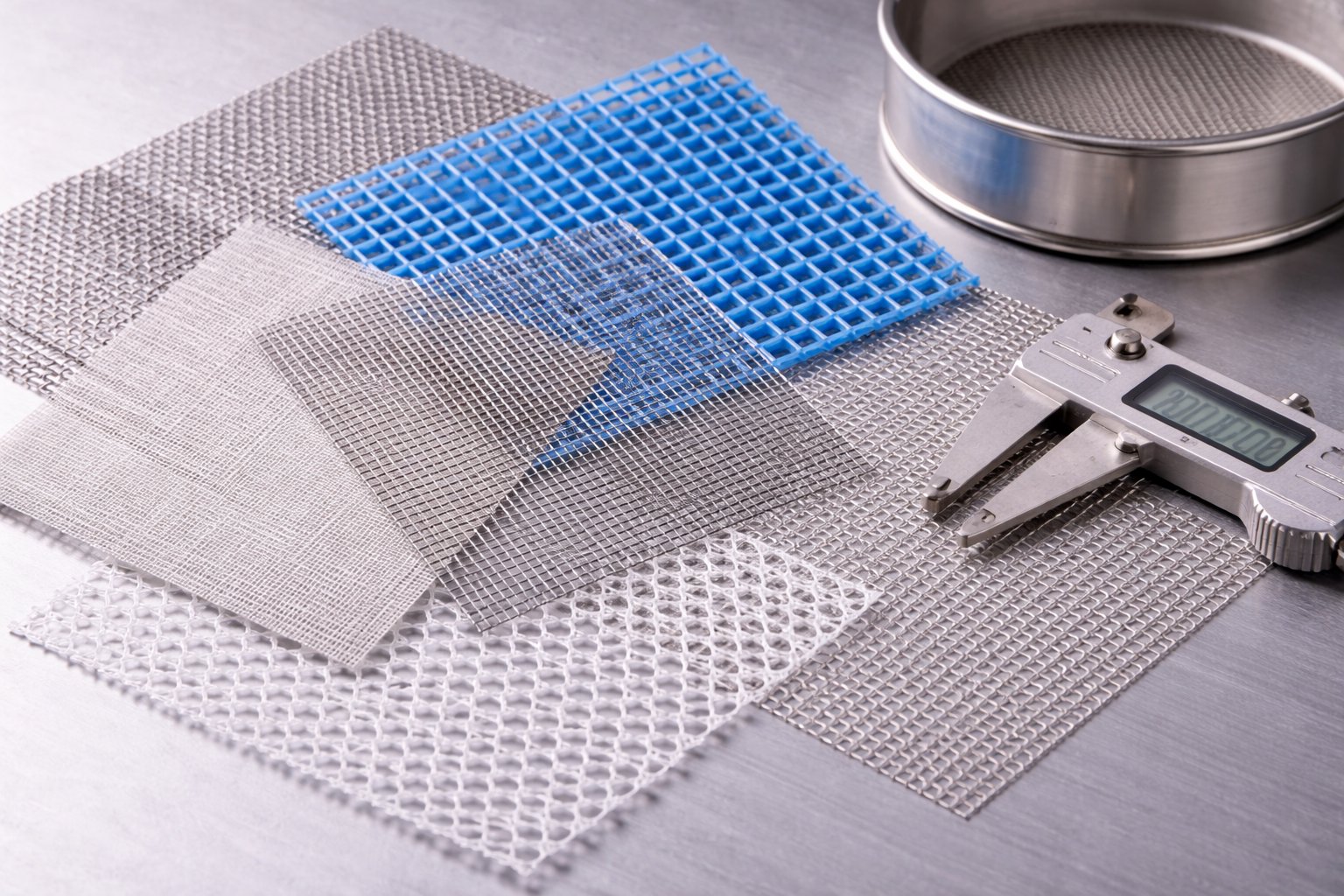 verschillende varianten fijn gaas