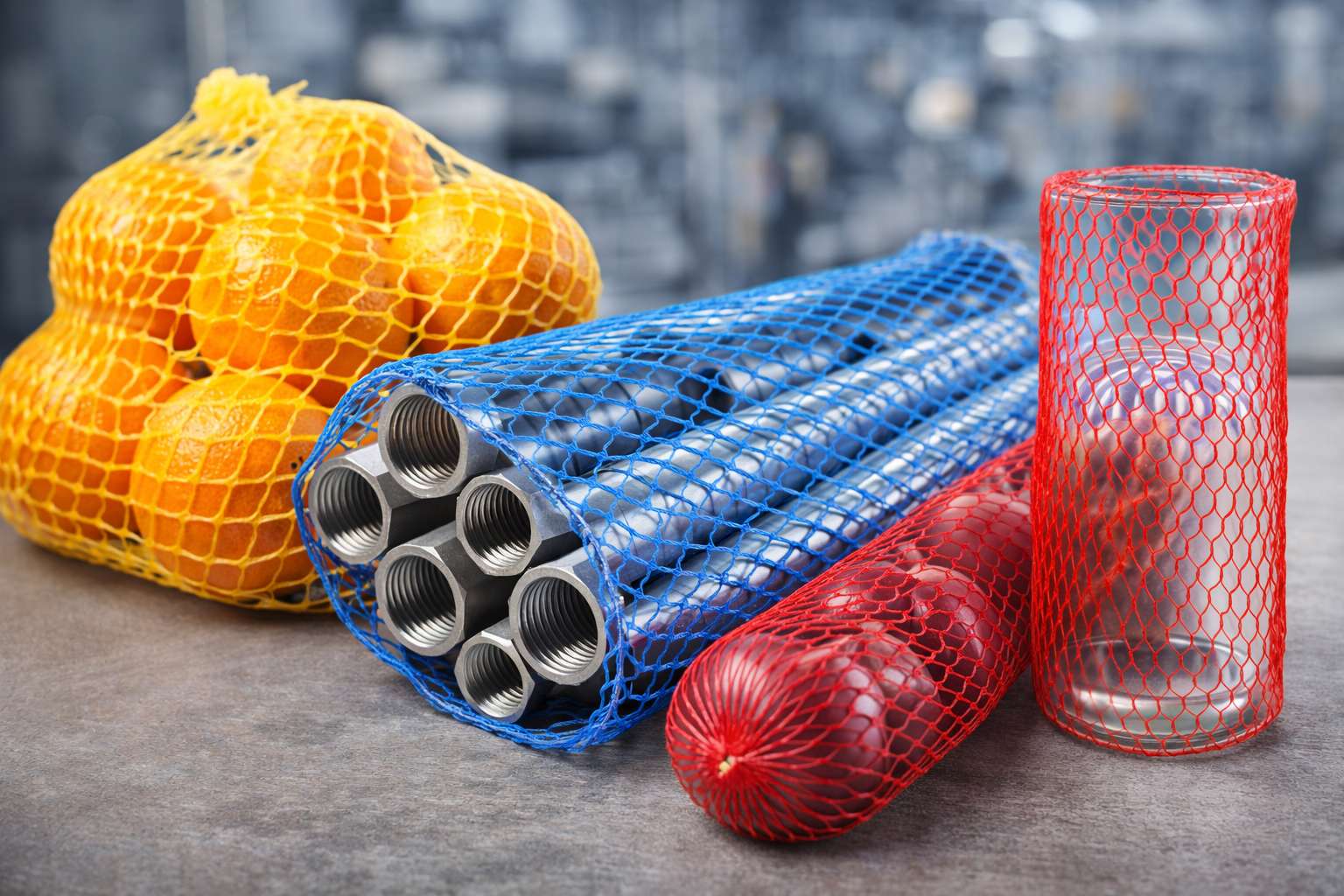 verpakkingsnet toepassingen