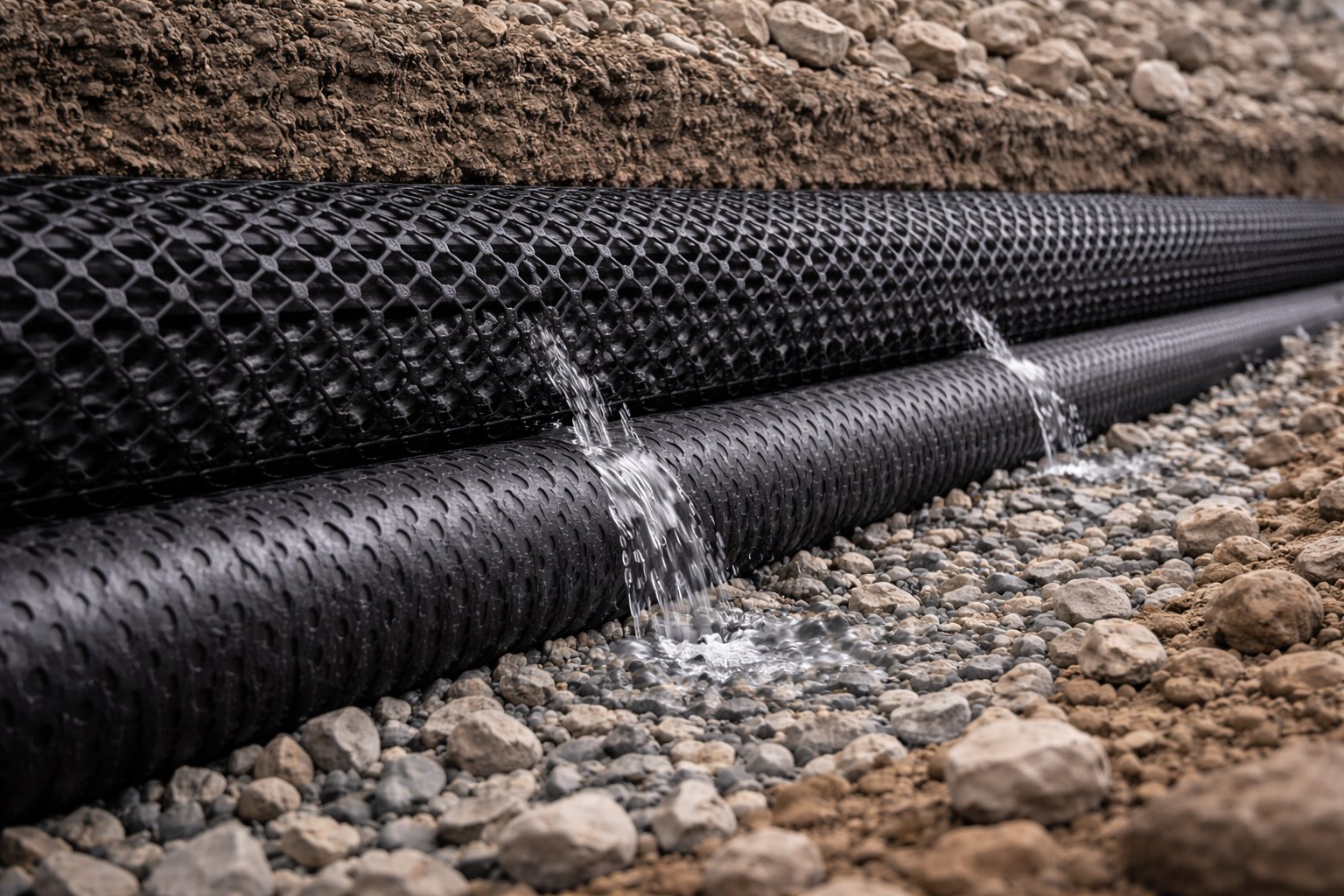 drainage net van netco