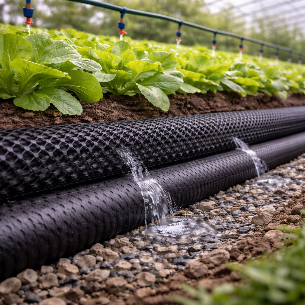 drainage net tuinbouw